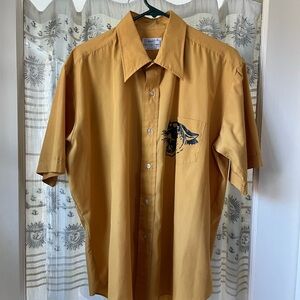 Men's Vintage Mustard Shirt